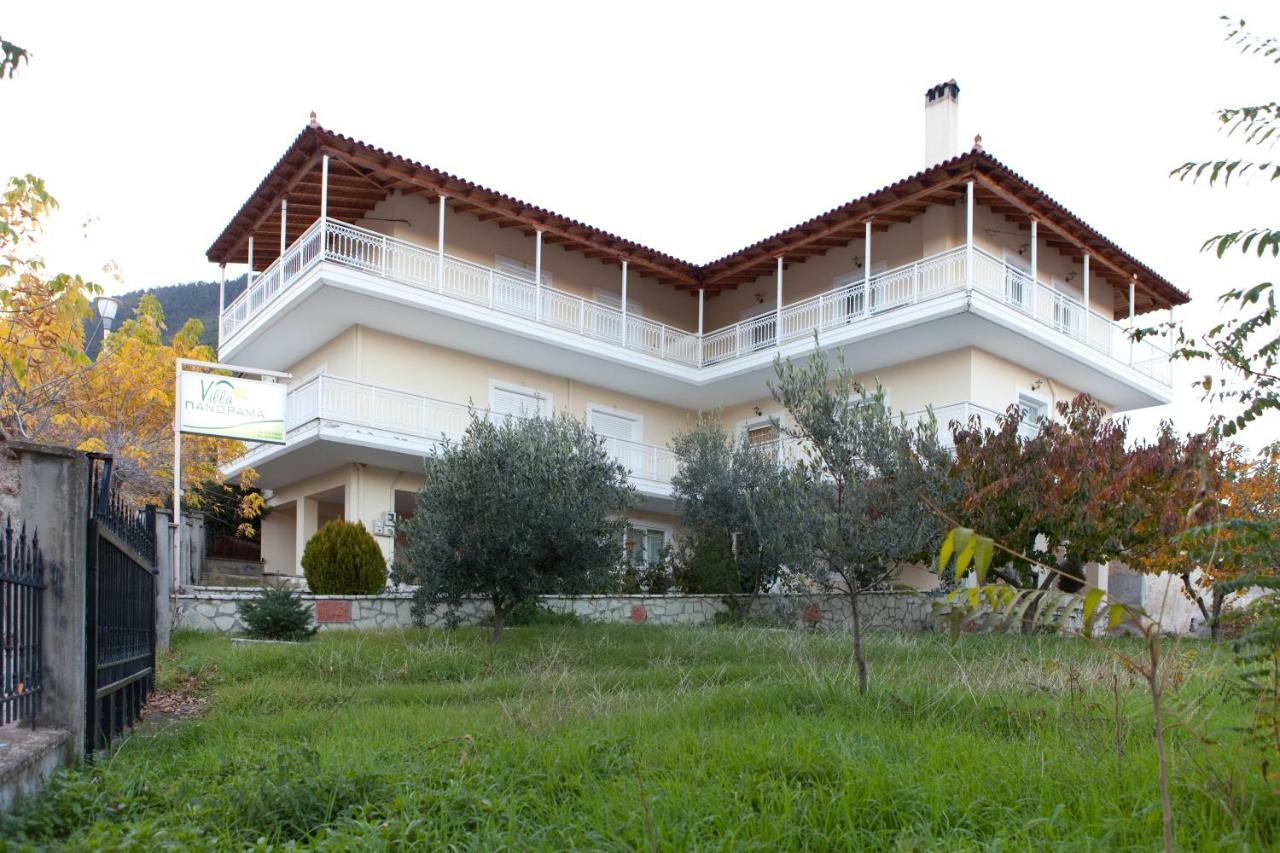Villa Panorama Levídhion Buitenkant foto