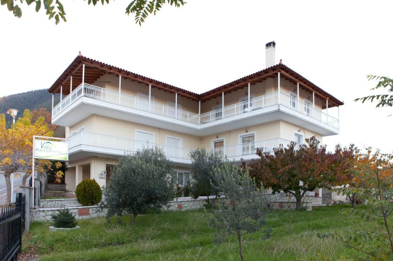Villa Panorama Levídhion Buitenkant foto